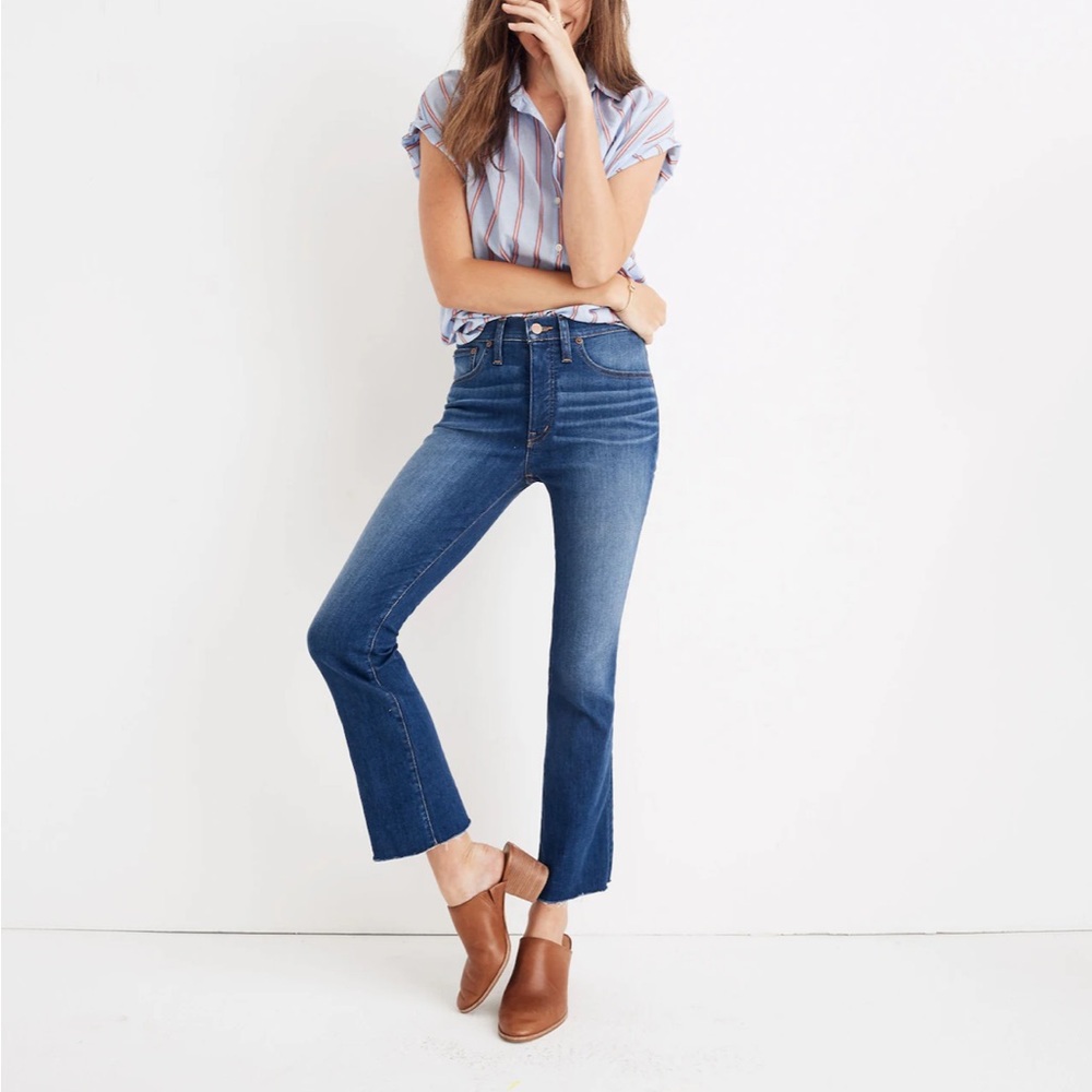 Madewell Cali denim boot Jeans